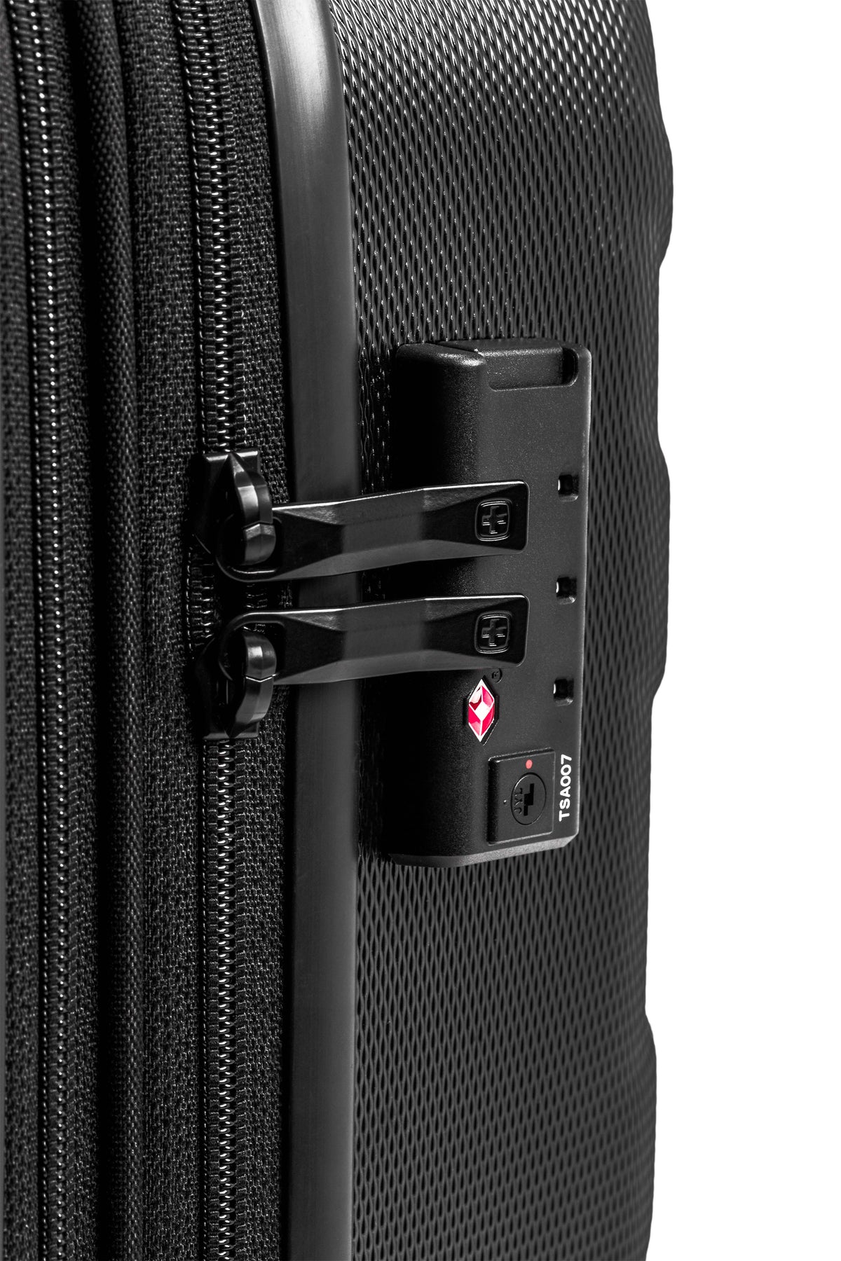 SWISSGEAR SWE46800 Carry On Spinner - Black - 10