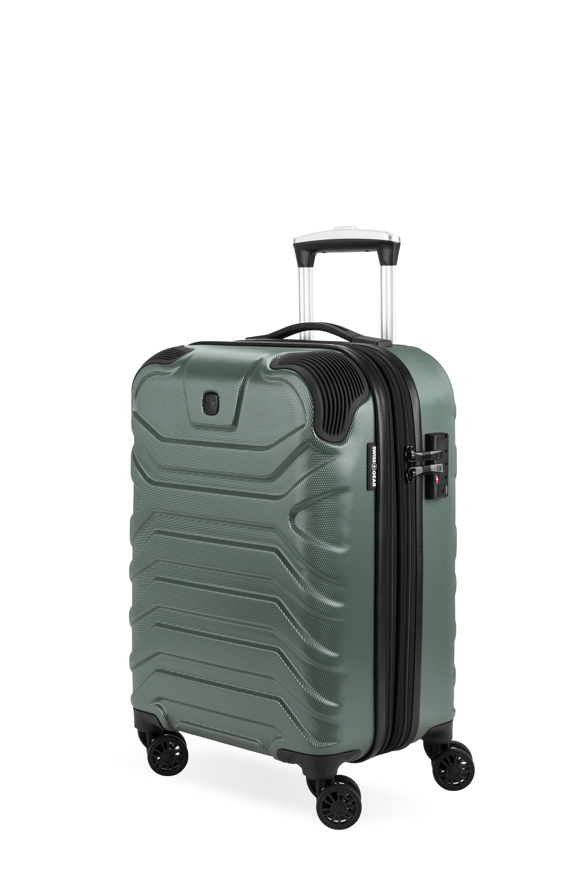 SWISSGEAR SWE46800 Carry On Spinner - Thyme Green - 01