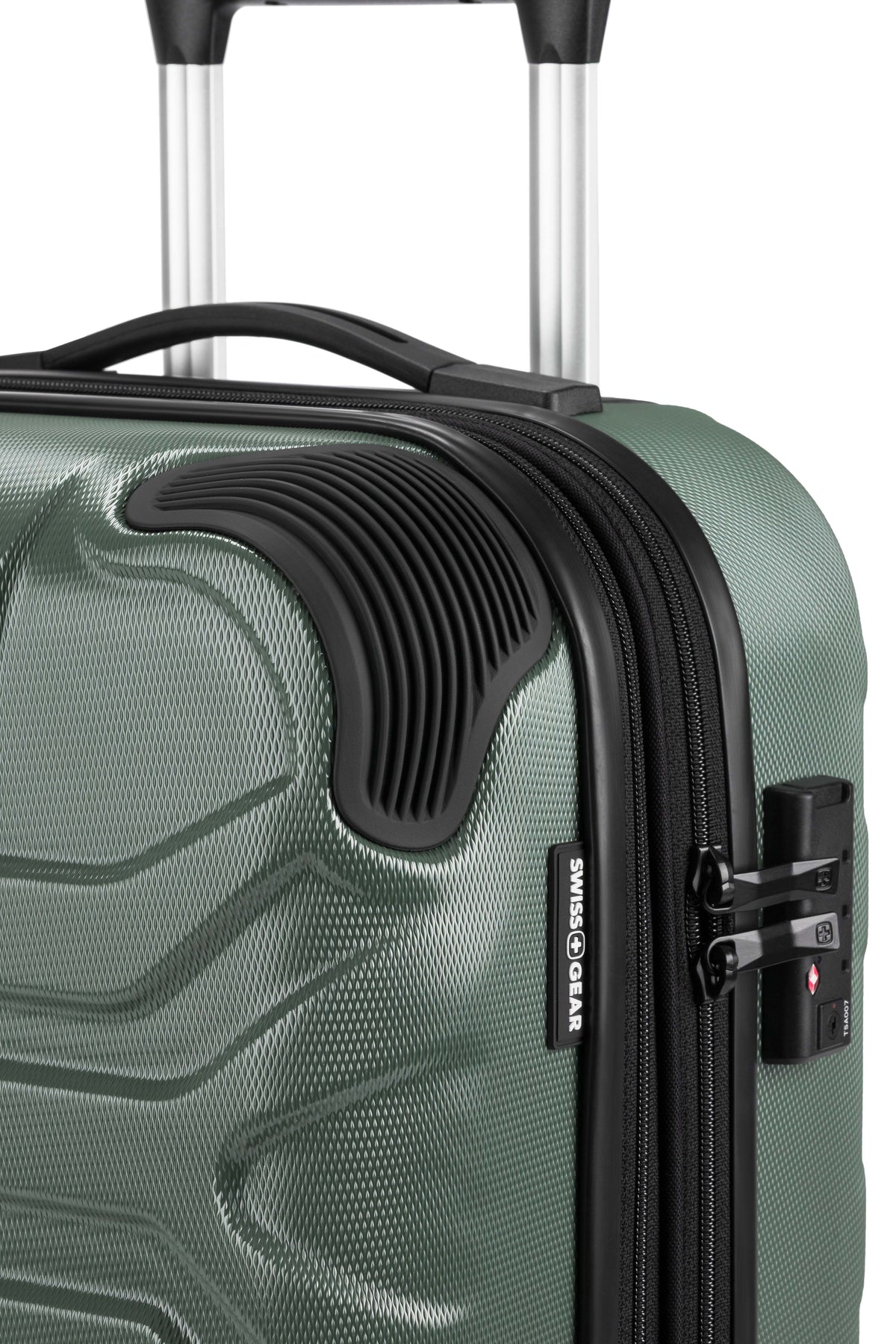 SWISSGEAR SWE46800 Carry On Spinner - Thyme Green - 07
