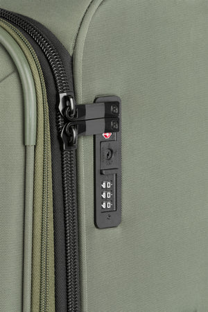 Wenger WG7062 Large Checked Spinner in Green