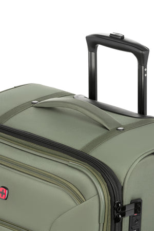 Wenger WG7062 Large Checked Spinner in Green