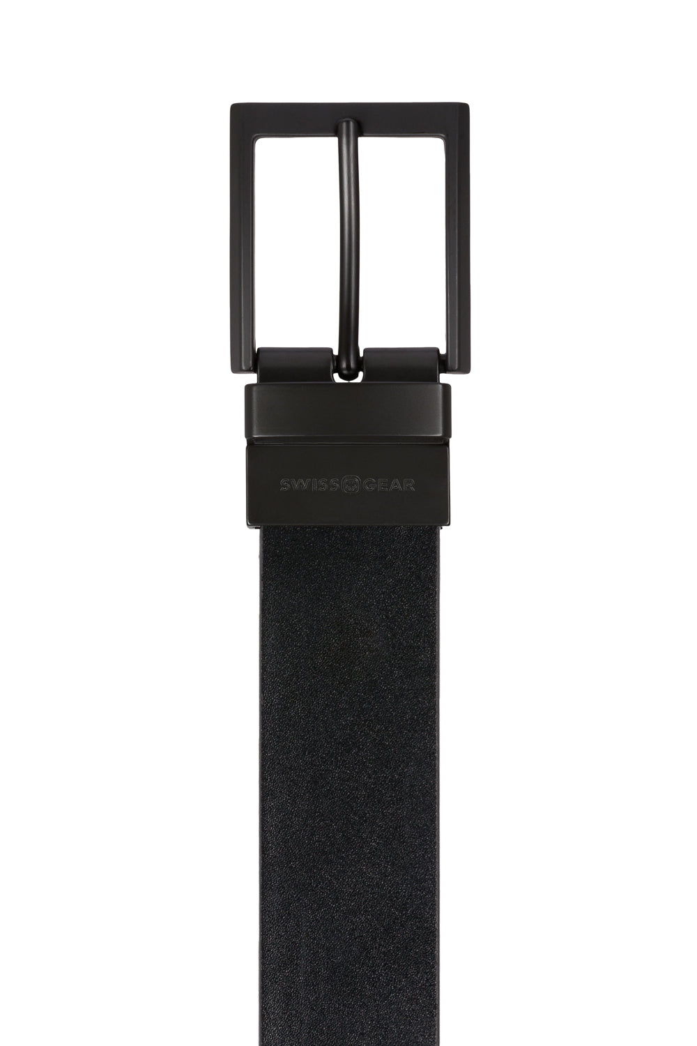 Swissgear Reversible Synthetic Leather Belt - X Large - Black Side