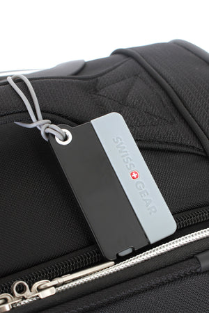 Swissgear Luggage Tag Twin Pack  - Black/Gray
