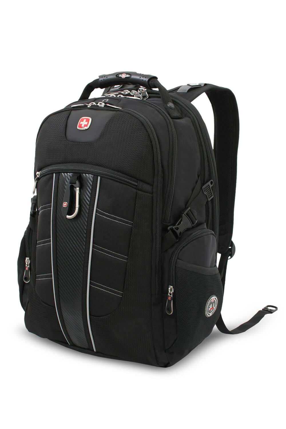 SWISSGEAR 1753 ScanSmart Laptop Backpack - Black - 01