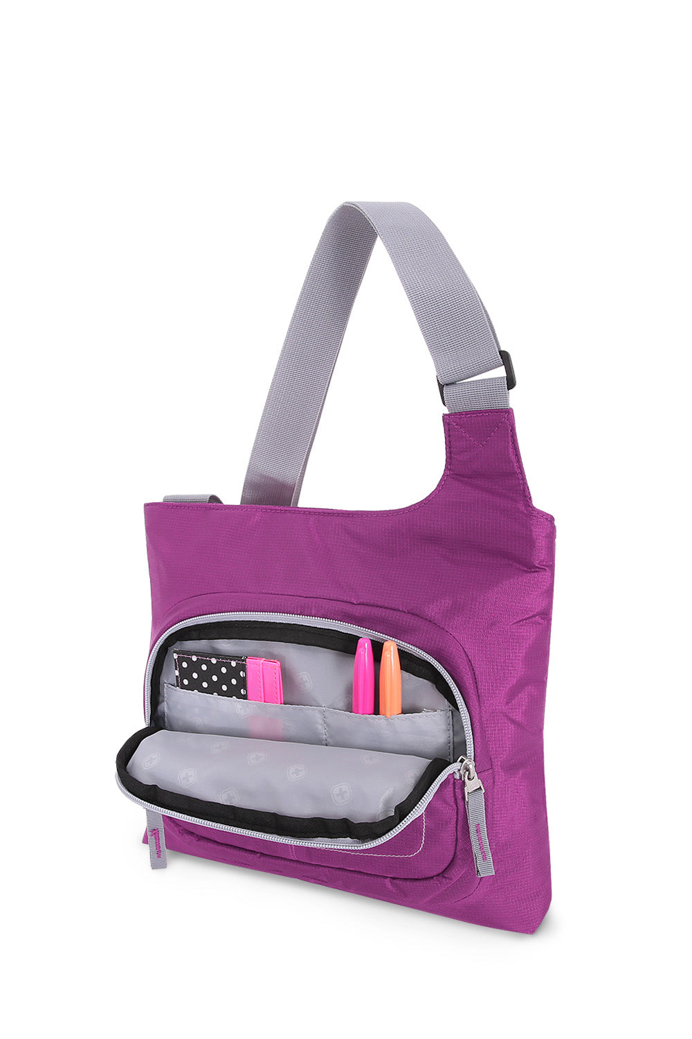 Swissgear 2359 Jewel CrossBody organizer compartment with multiple divider pockets