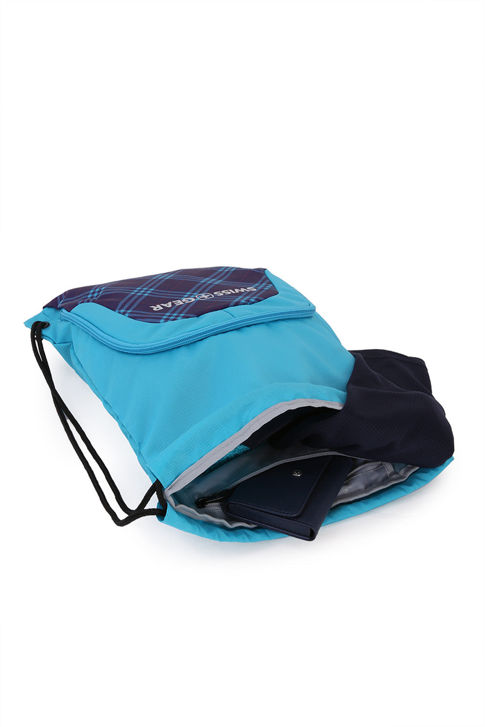 SWISSGEAR Heritage Sports Bag - Teal Plaid - 06