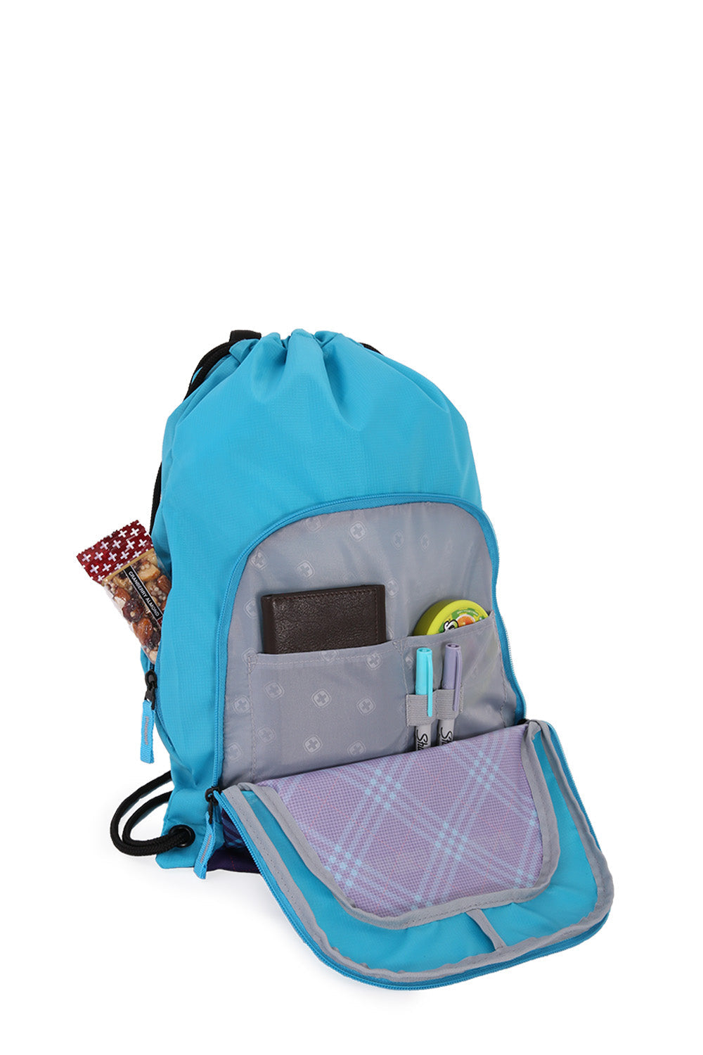 SWISSGEAR Heritage Sports Bag - Teal Plaid - 07