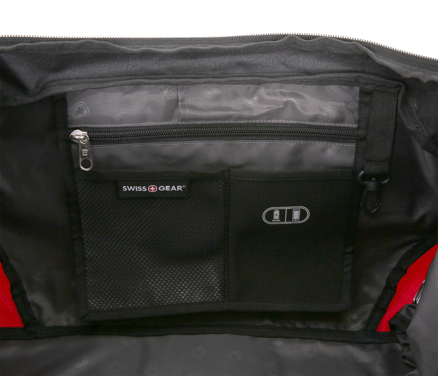 SWISSGEAR 1900 Duffel Zippered mesh front pocket