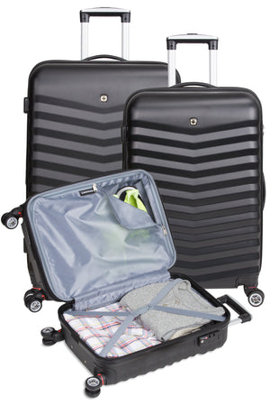 Swissgear 3230 Expandable Hardside Luggage 3pc set contains the 18