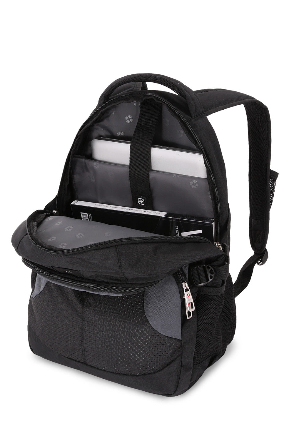 SwissAlps 3259 Laptop Backpack Padded laptop sleeve designed to fit most 15