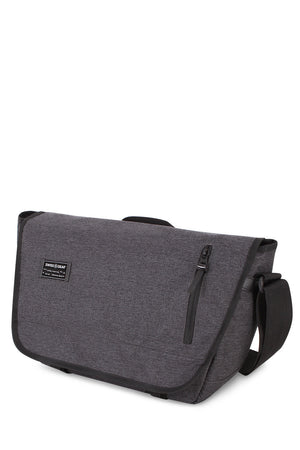 SWISSGEAR 5302 Getaway Laptop Messenger Bag - Heather Gray