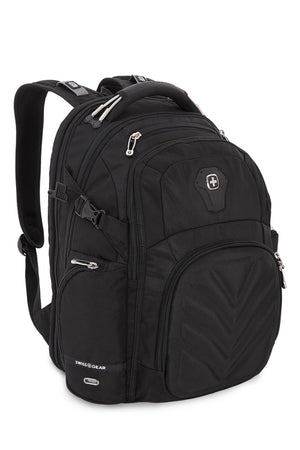 SWISSGEAR 5709 ScanSmart Backpack  Ergonomically contoured, padded shoulder straps