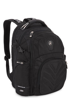 SWISSGEAR 5709 ScanSmart Backpack  Ergonomically contoured, padded shoulder straps