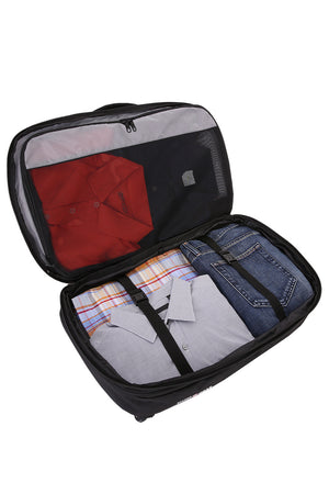Swissgear 1900 Travel Backpack Clothing Compartment w/ adjustable clothing straps 
