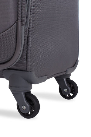 Swissgear 6006 Expandable Liteweight Spinner Luggage Four 360-degree, multi-directional liteweight spinner wheels