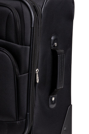 Swissgear 6053 Expandable Luggage 3pc set Durable reinforced wrapped top and side grab handles