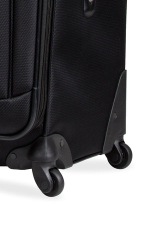 Swissgear 6053 Expandable Luggage 3pc set Four 360-degree, multi-directional spinner wheels