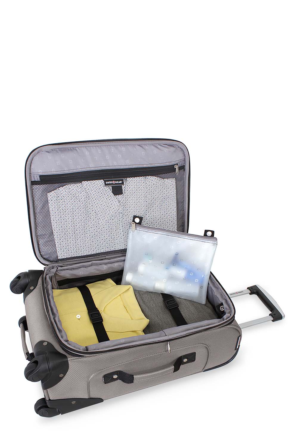 SWISSGEAR Sion 3-Piece Spinner Set in Pewter