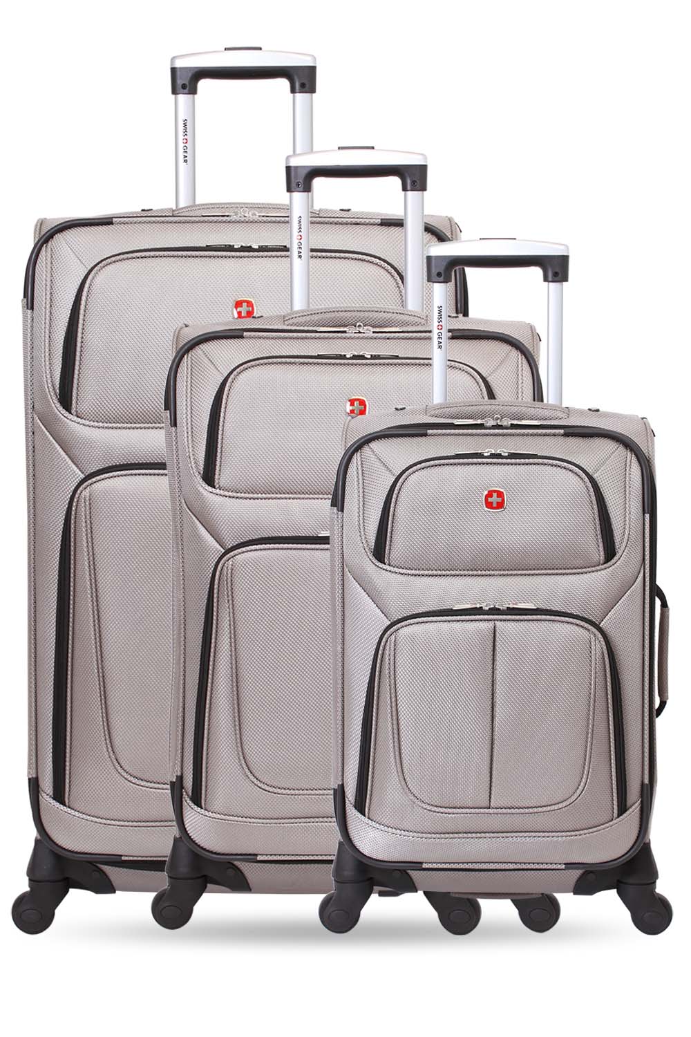 SWISSGEAR Sion 3-Piece Spinner Set - Pewter - 02