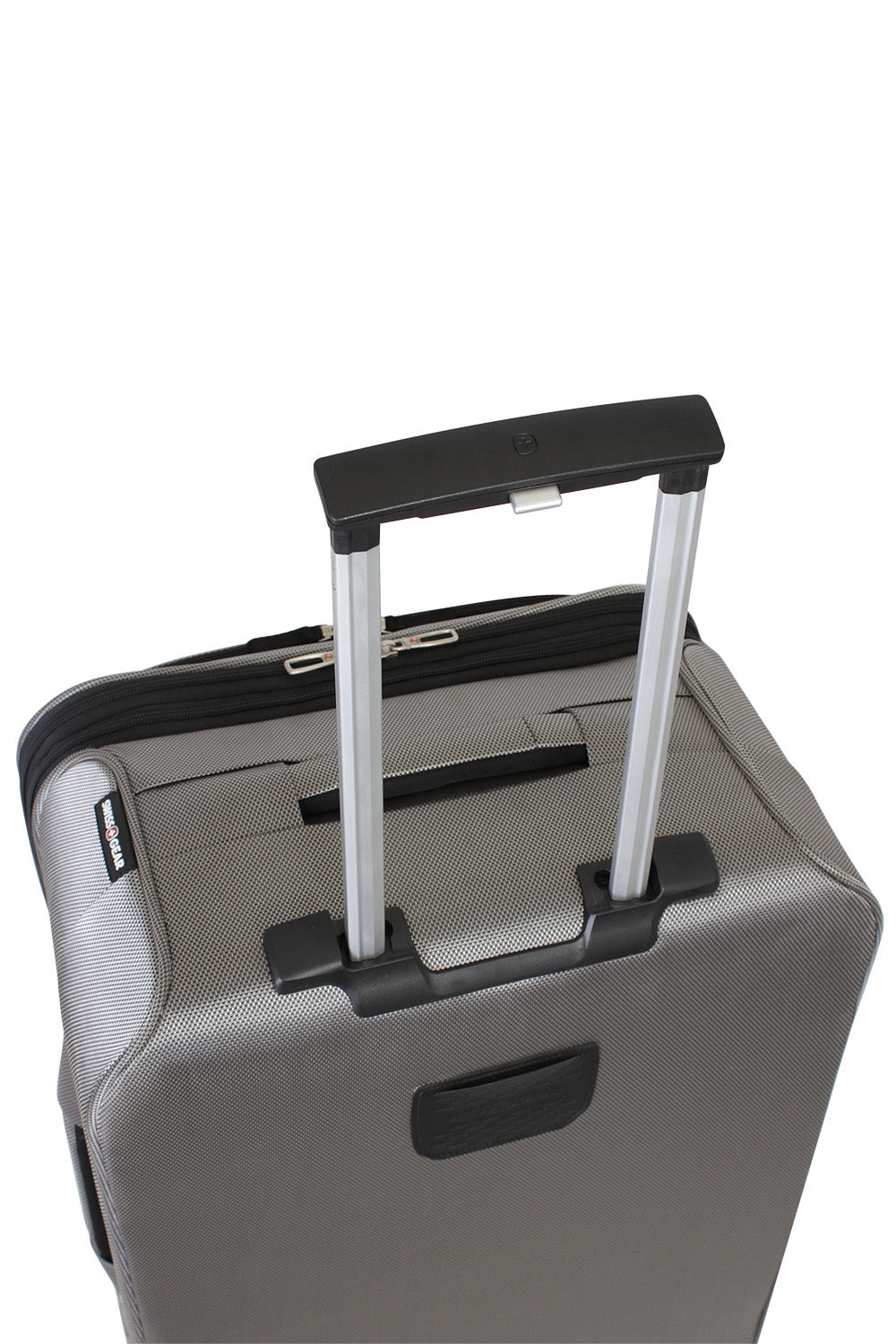 SWISSGEAR 6305 Large Checked Spinner in Pewter