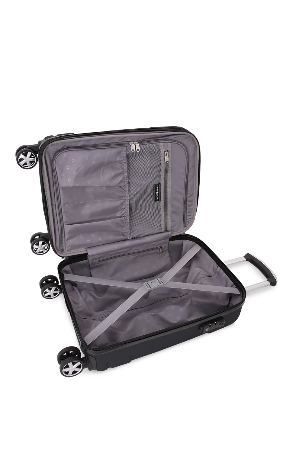 SWISSGEAR 6396 2-Piece (S/M) Spinner Set - Black - 05