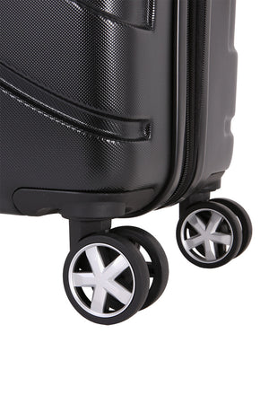 Swissgear 6396 Expandable Hardside Spinner Eight 360 degree, multi-directional spinner wheels