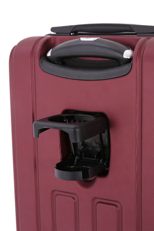 Swissgear 6399 18” Expandable Hardside Spinner Luggage - Cup Holder Open