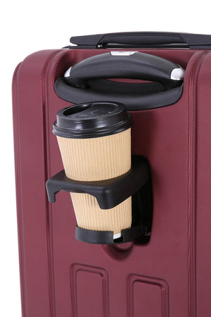 Swissgear 6399 18” Expandable Hardside Spinner Luggage - Cup Holder