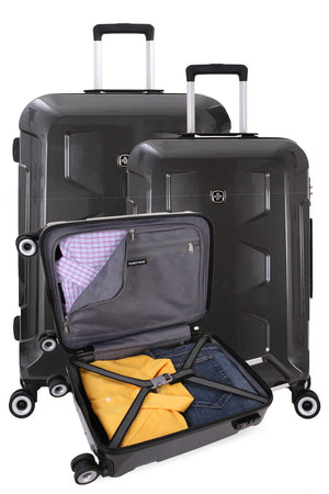 Swissgear 6572 Limited Edition Hardside Spinner Luggage Set - Open View