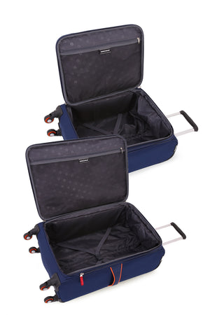 Swissgear 6593 Expandable Liteweight Spinner Luggage Collection Interior