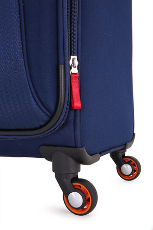 Swissgear 6593 Expandable Liteweight Spinner Luggage Collection Four 360 degree, multi-directional spinner wheels