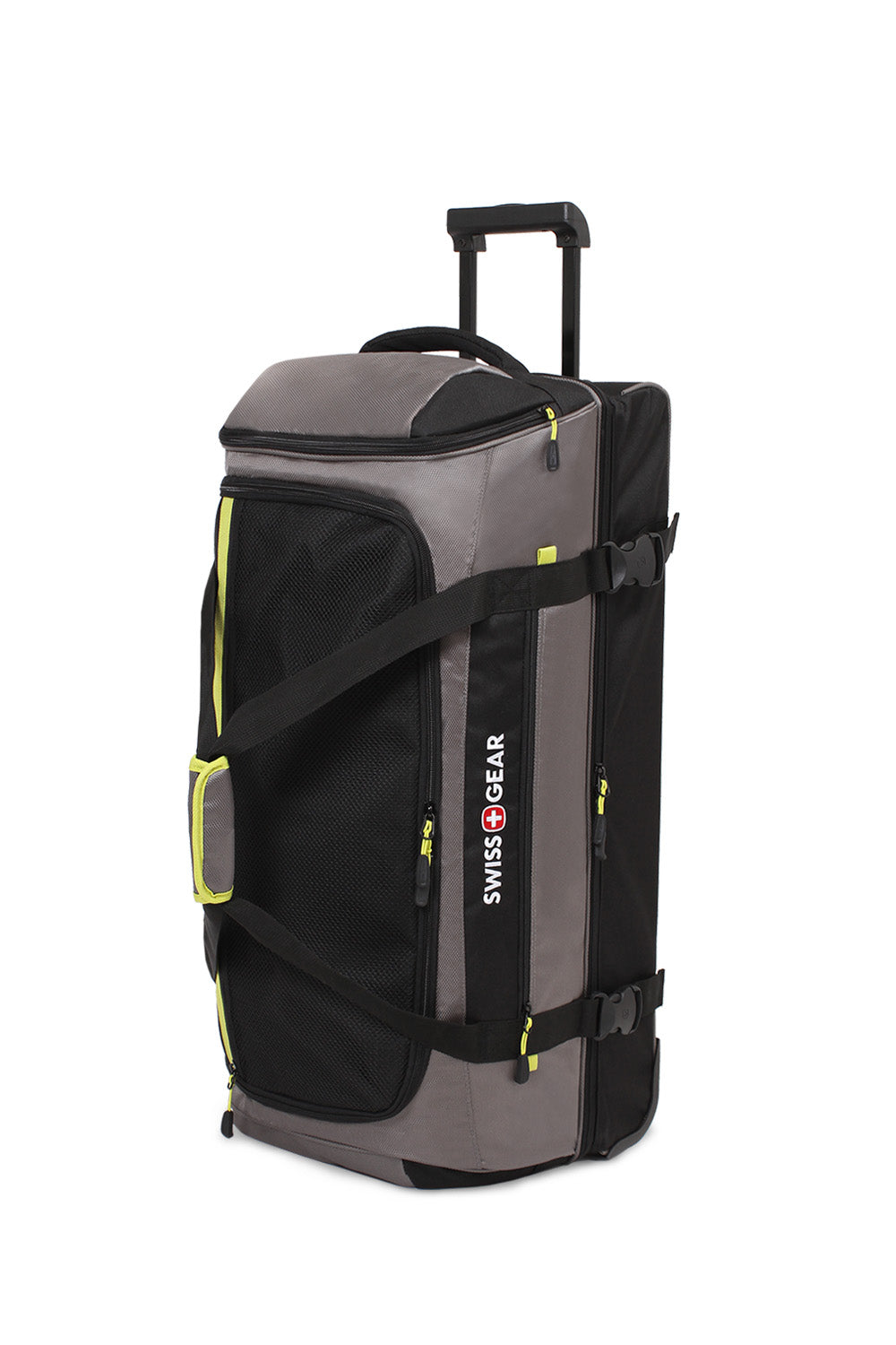Swissgear 7261 30” Rolling Drop Bottom Duffel Bag - Grey