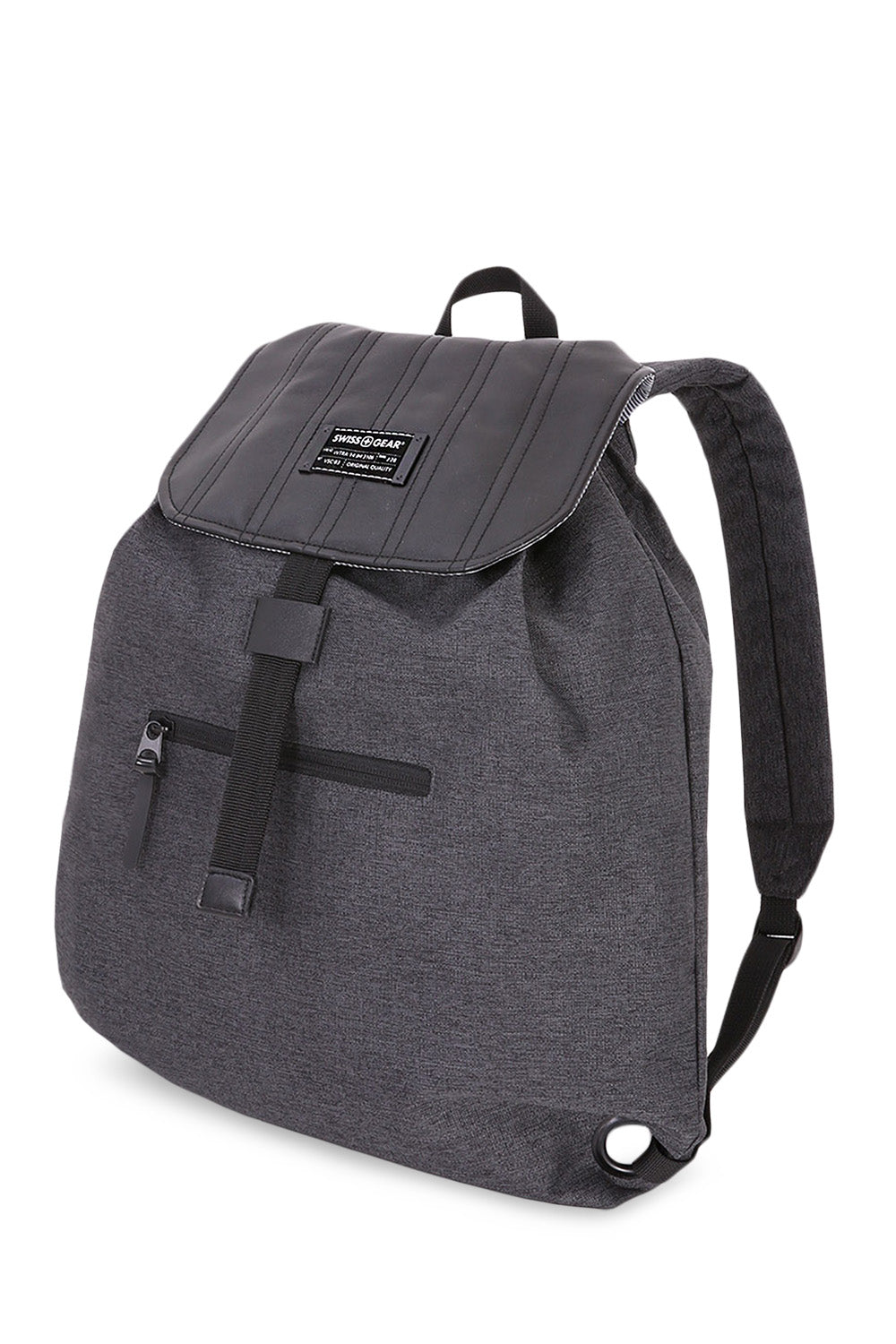 Swissgear 7658 Getaway Cinch Sack Backpack - Heather Grey