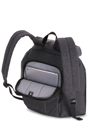 Swissgear 7658 Getaway Cinch Sack Backpack - Padded tablet pocket built into back panel