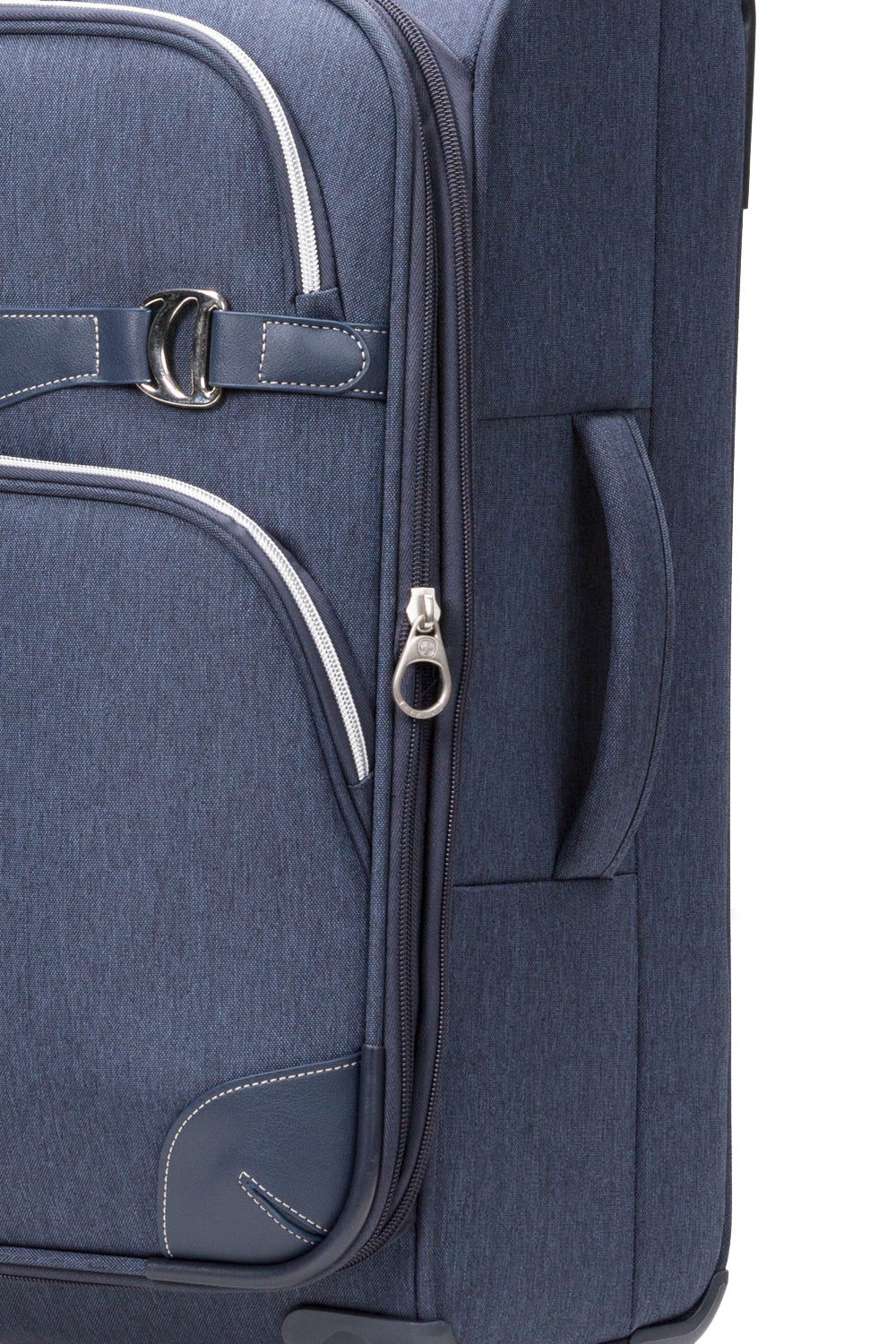 Swissgear 7660 Expandable Liteweight Spinner Luggage Durable, reinforced padded grab handles