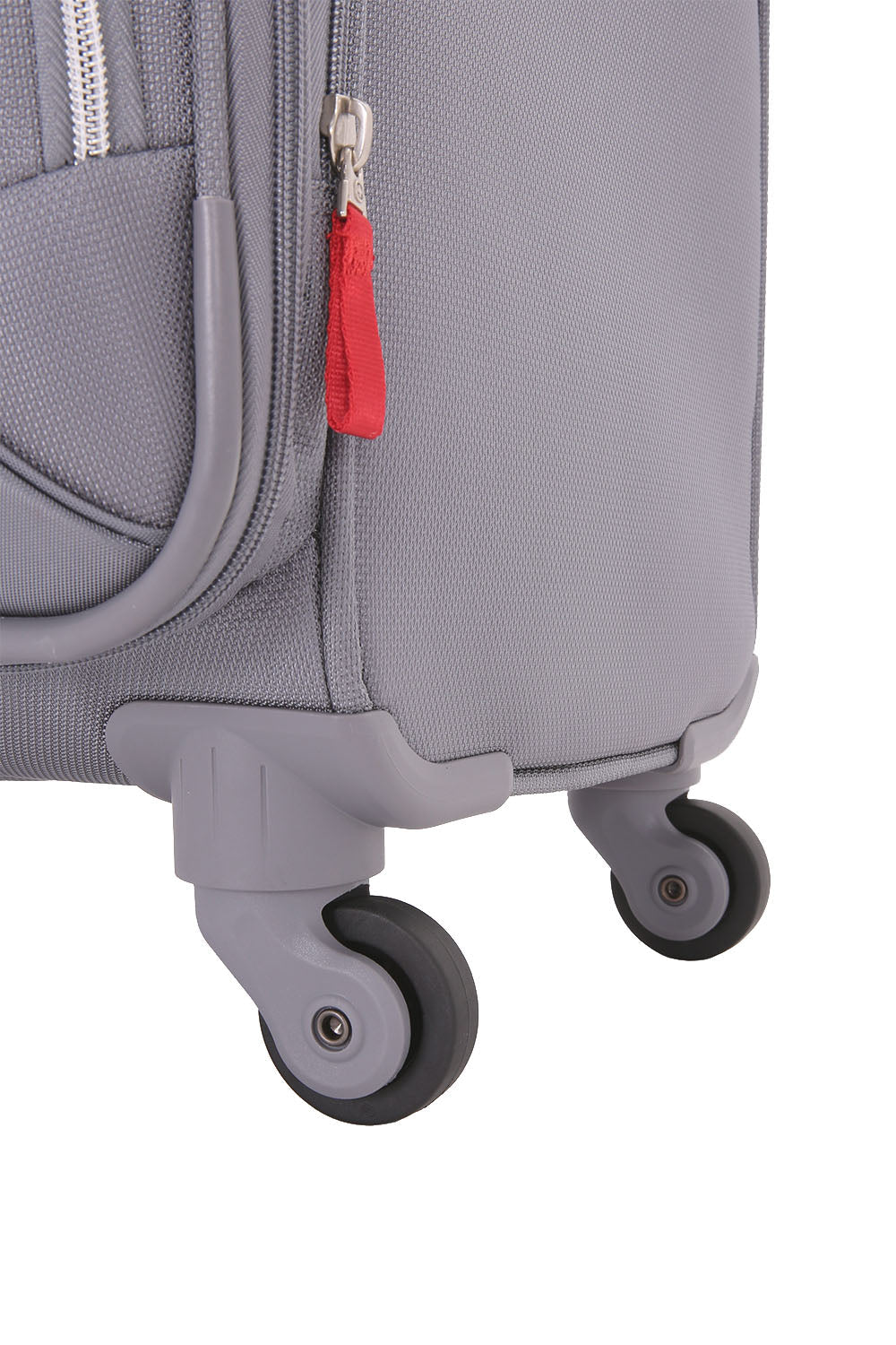 Swissgear 7676 Expandable Liteweight Spinner Luggage Four 360 degree, multi-directional liteweight spinner wheels