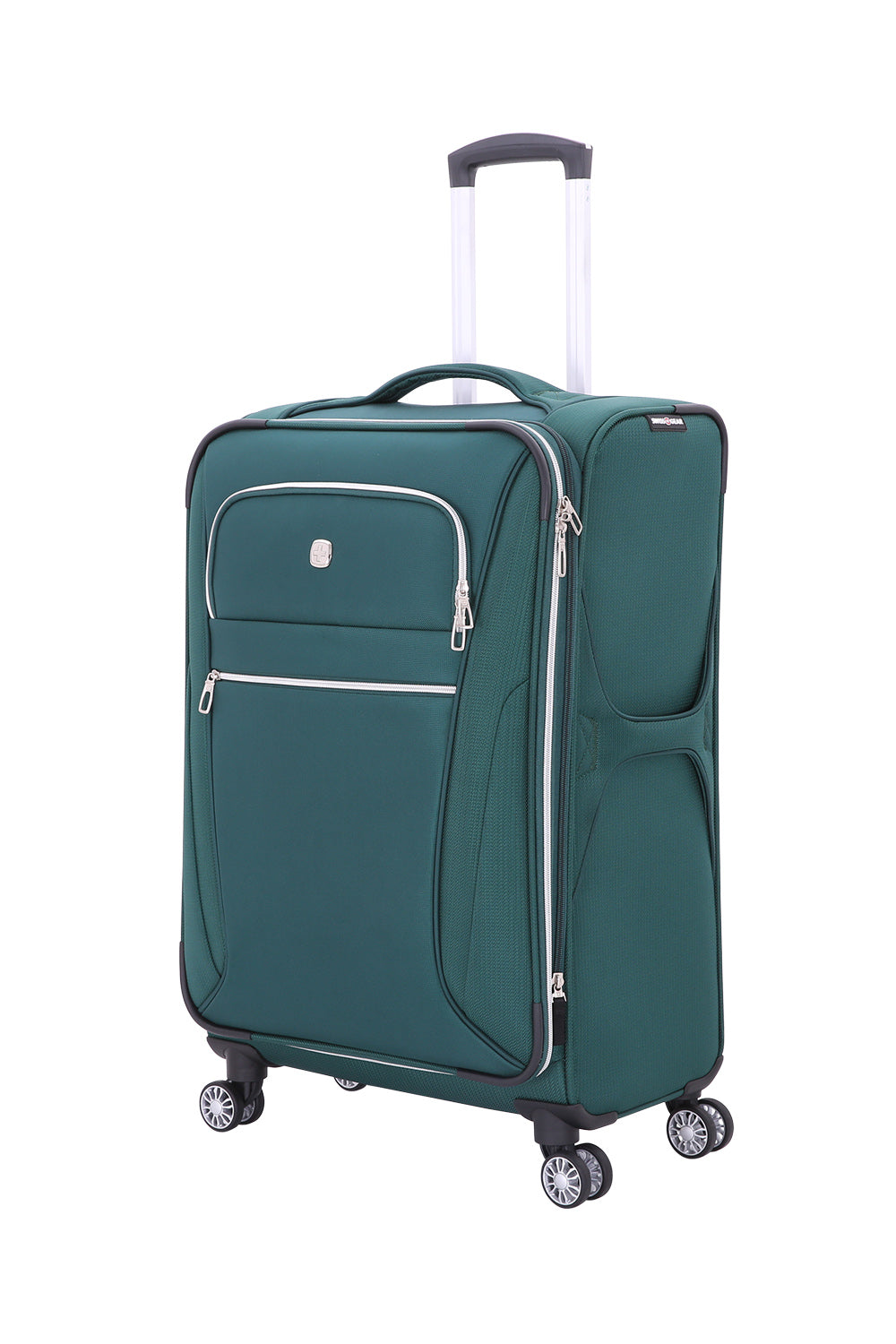 SWISSGEAR Checklite Medium Checked Spinner - Green - 01