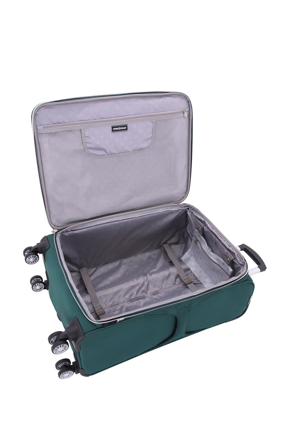 SWISSGEAR Checklite Medium Checked Spinner - Green - 04