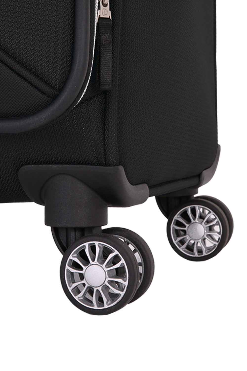SWISSGEAR Checklite Medium Checked Spinner - Black - 06