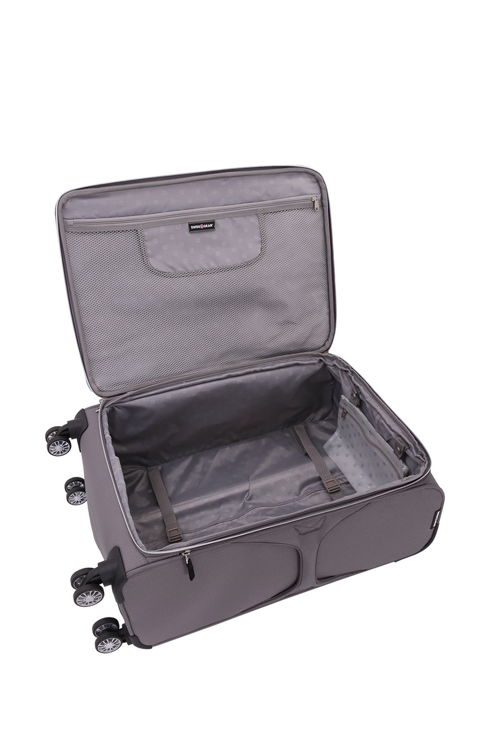 SWISSGEAR Checklite Medium Checked Spinner - Grey - 04