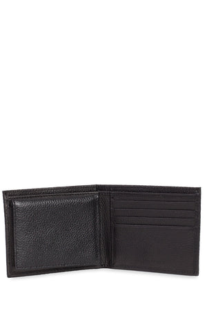 Swissgear Men's Slim Bifold Pebbled Leather Wallet Convenient slim body with multiple card slots