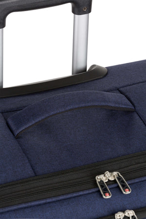 SWISSGEAR SW21400 2 Piece Spinner Luggage Set - padded handles provide comfort when lifting 