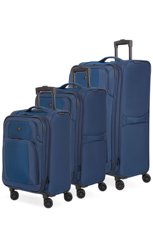 SWISSGEAR Sion II Expandable Spinner 3 Piece Set - Navy Sea