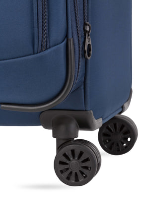 SWISSGEAR Sion II Expandable Spinner 3 Piece Set - Navy Sea Effortlessly navigate busy airports with the eight 360° spinner wheels