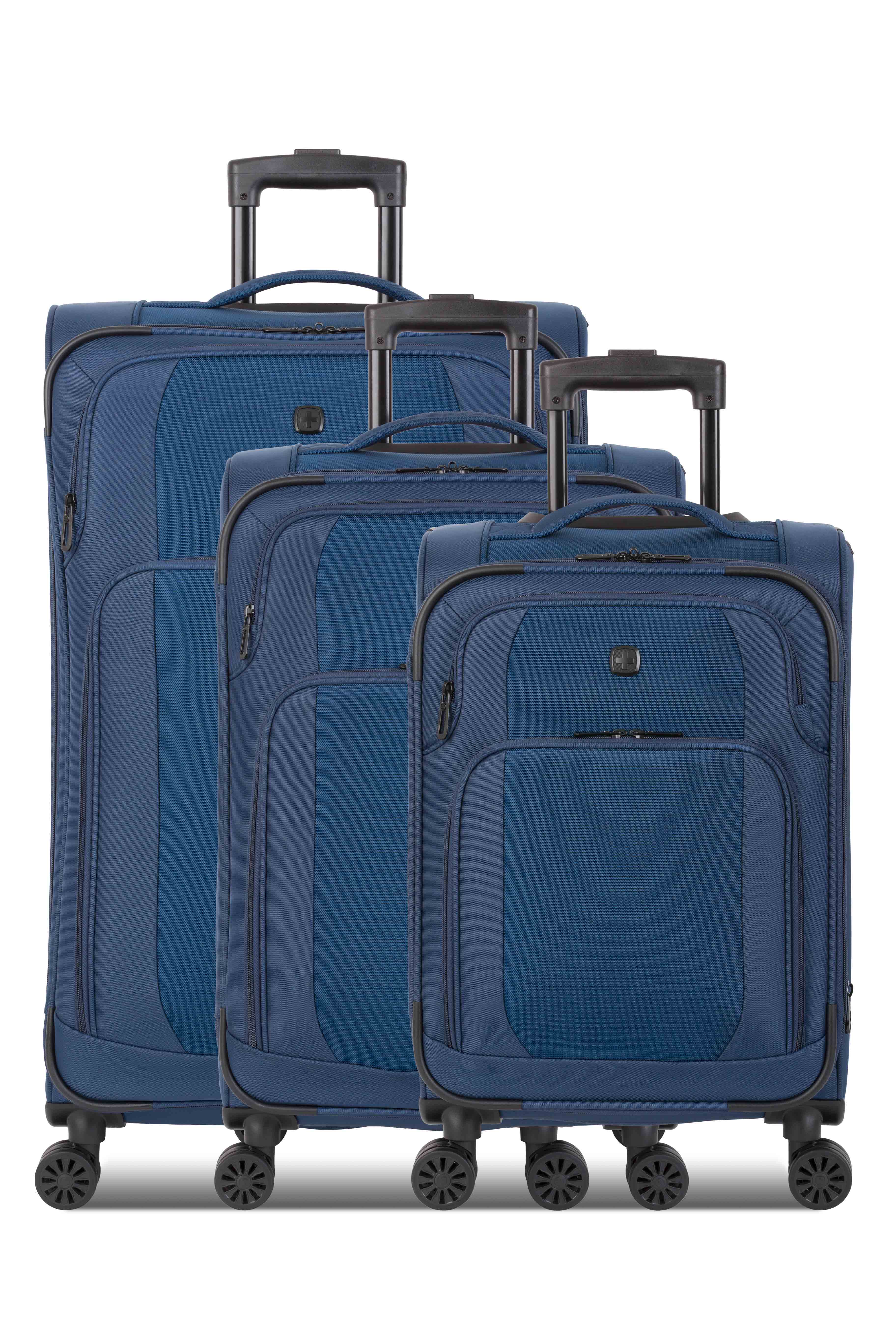 SWISSGEAR Sion II 3-Piece Spinner Set in Navy