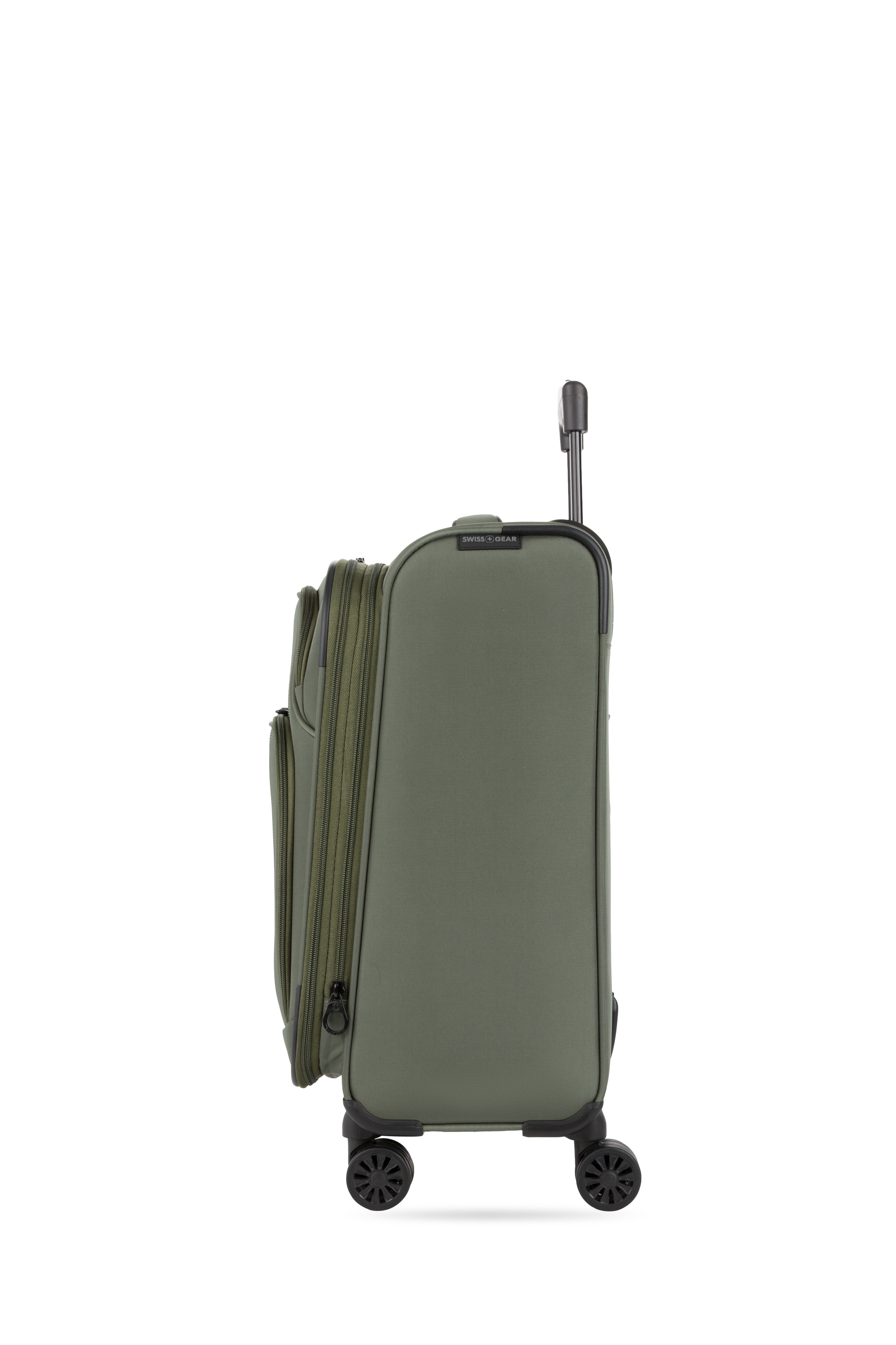 Sion II Carry-On Expandable Spinner - Olive Green – SWISSGEAR