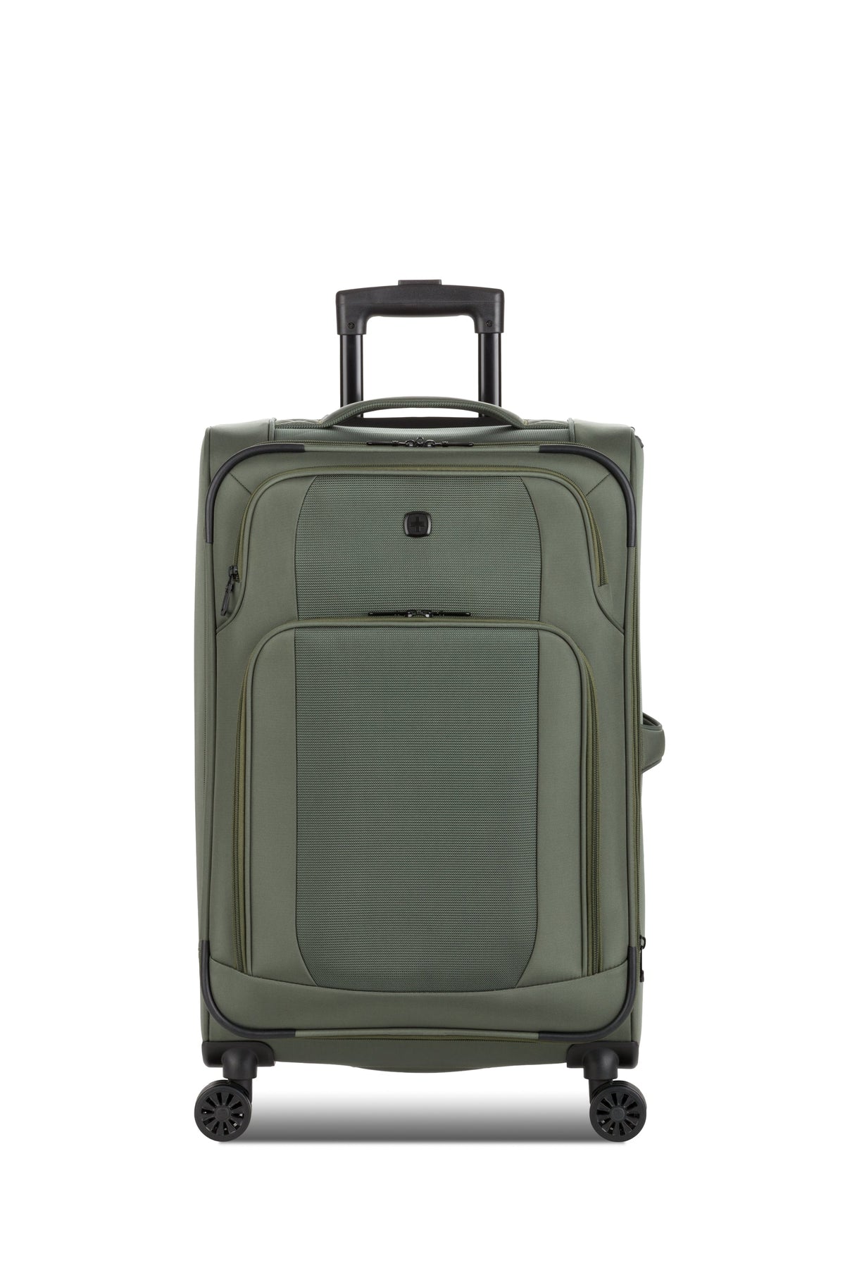 SWISSGEAR Sion II Medium Checked Spinner - Olive Green - 03