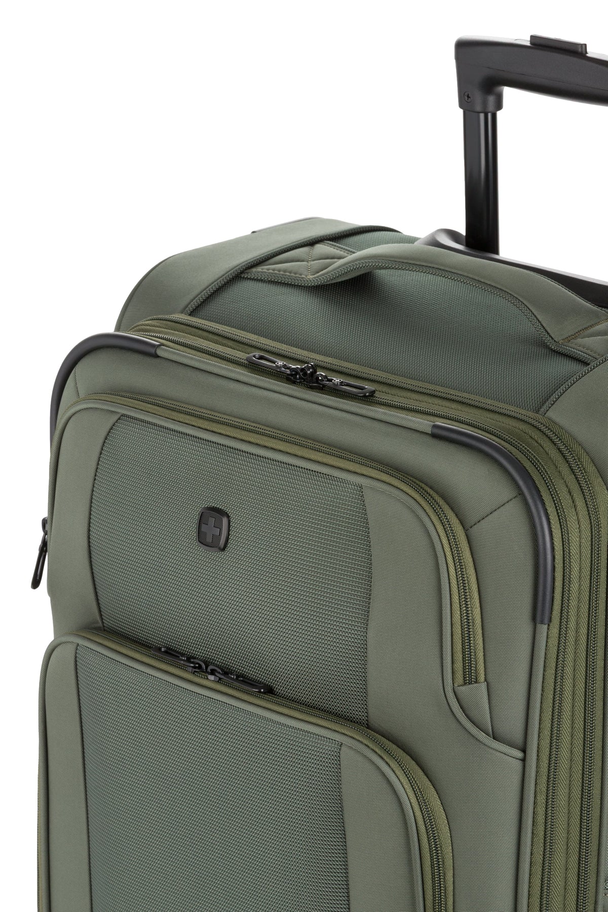 SWISSGEAR Sion II Medium Checked Spinner - Olive Green - 11