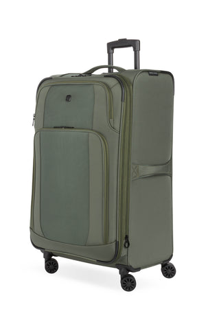 SWISSGEAR Sion II Large Checked Spinner - Olive Green - 01