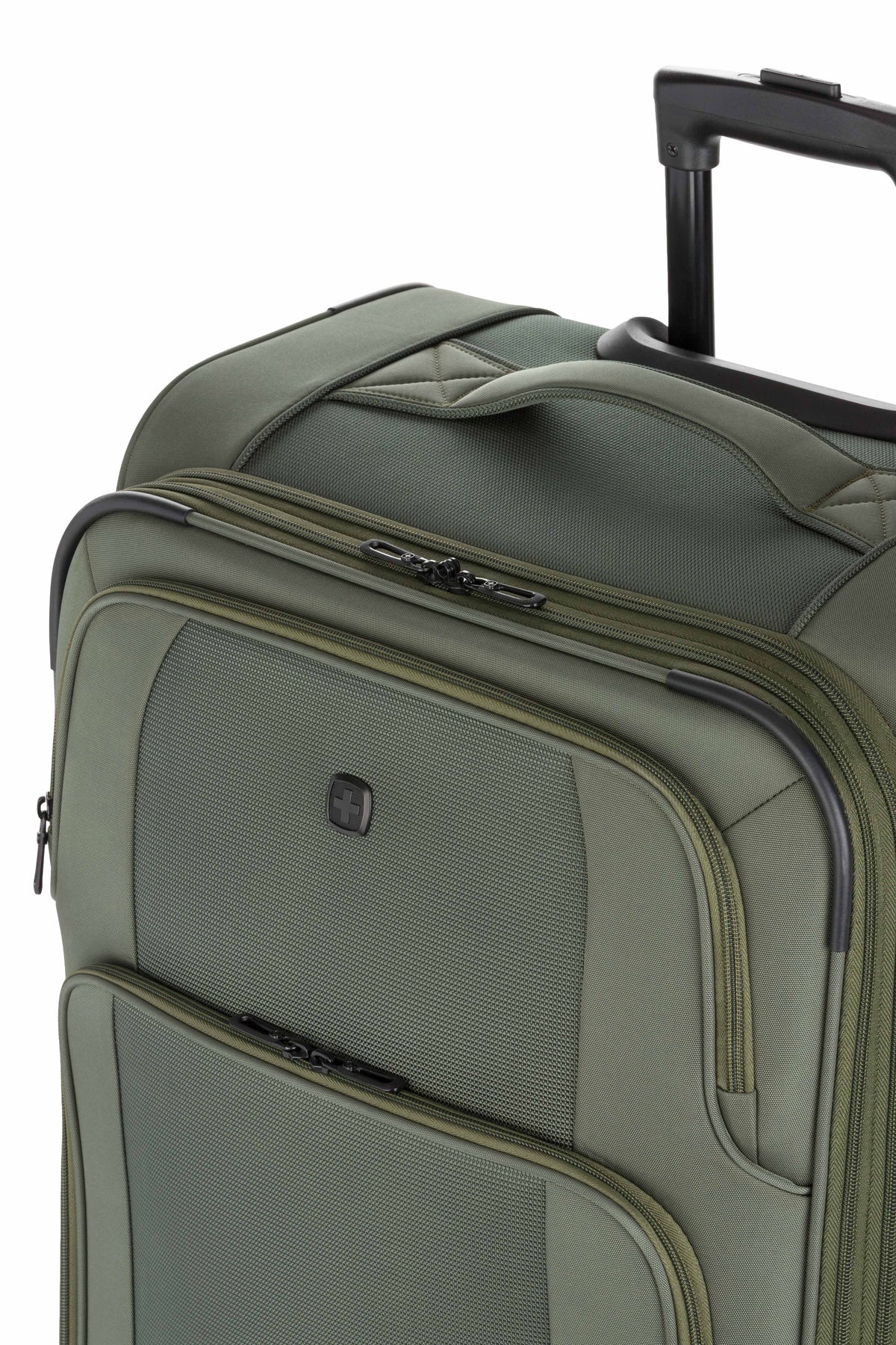 SWISSGEAR Sion II Large Checked Spinner - Olive Green - 11